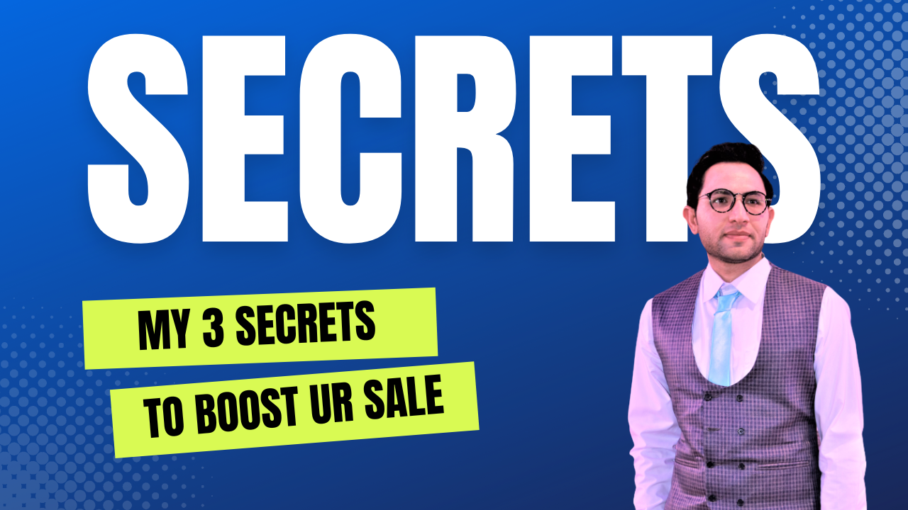 Top 3 Secret to boost your Sale on Amazon?